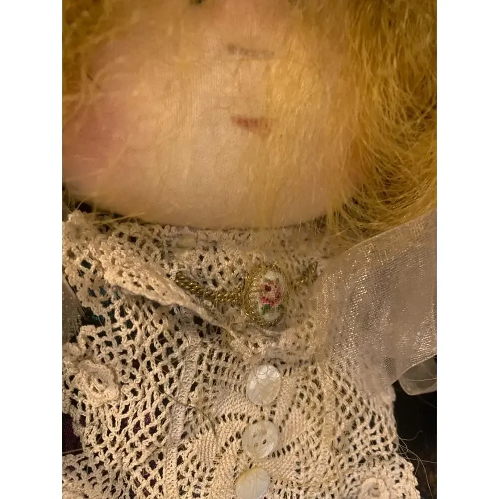 1997 Little Souls Inc Liza A Swanky Soul Handmade Plush Doll Gretchen Wilson 24